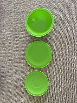 Juego de té infantil de plástico