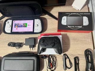Nintendo Switch OLED + Mando Pro + Mobapad M6 HD
