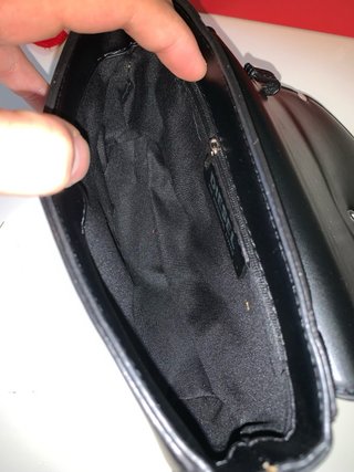 Borsa Diesel Nero e Argento Nuova