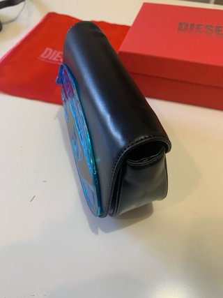 Borsa Diesel Nero e Argento Nuova