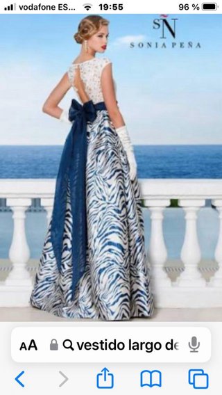 Vestido Sonia Peña Talla Única