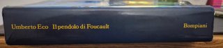 Libro  "Il pendolo di Foucault" Umberto Eco 1988