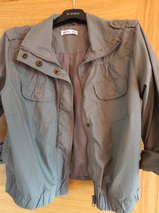 Chaqueta Bomber Verde Oliva