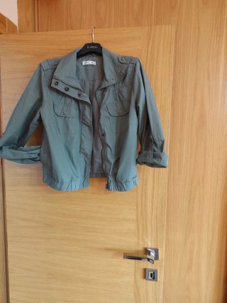 Chaqueta Bomber Verde Oliva