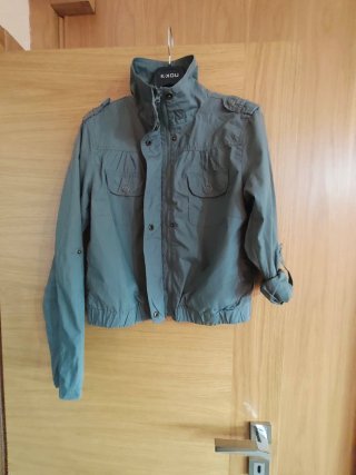 Chaqueta Bomber Verde Oliva