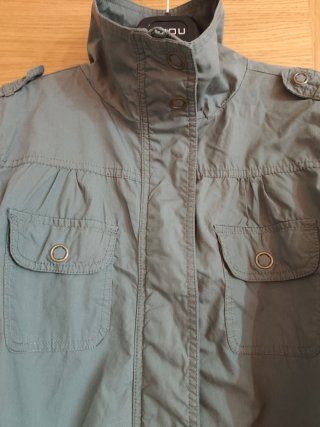 Chaqueta Bomber Verde Oliva