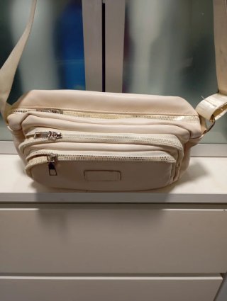 Bolso y zapatos mujer beige/marrón