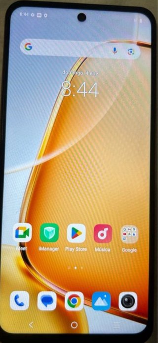 Telefono Vivo Dorato/Rosa