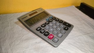 Calcolatrice Casio MS-120TV Vintage