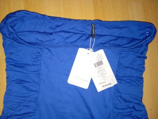 Vestido fiesta azul NAF NAF talla L