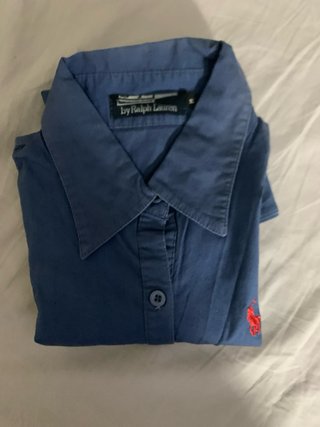Camisa Polo Ralph Lauren Azul