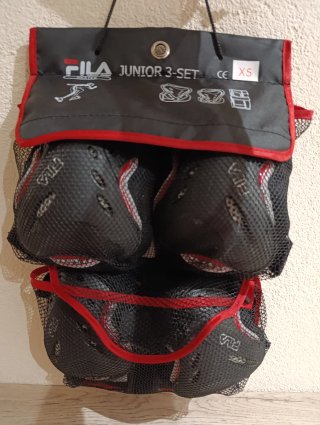 Set Protecciones Fila Junior Skate