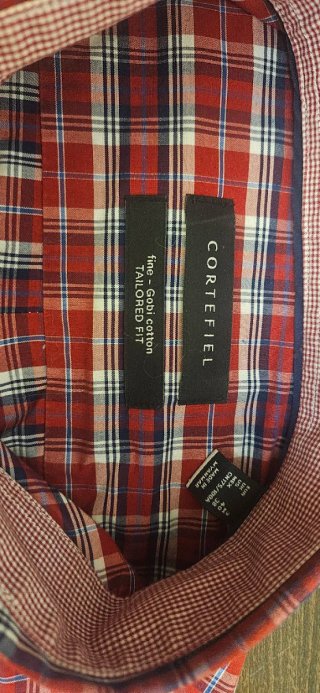 Camisa Cortefiel M Cuadros GobiCotton Tailored Fit