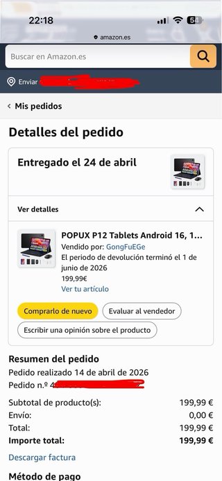 Tablet POPUX P12 12 48GB+128GB Octacore