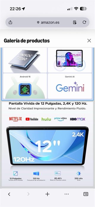 Tablet POPUX P12 12 48GB+128GB Octacore