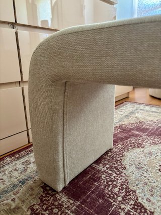 Banco scarpiera design curvo