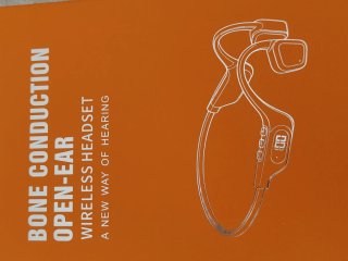 Cuffie Conduzione Ossea Bluetooth 6.0 Open-Ear New