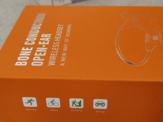 Cuffie Conduzione Ossea Bluetooth 6.0 Open-Ear New