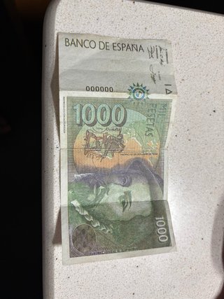 Billete 1000 pesetas Banco de España