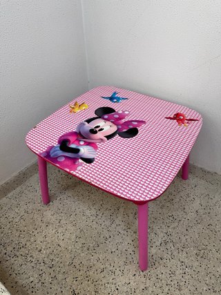 Mesa infantil Minnie Mouse