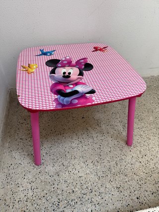 Mesa infantil Minnie Mouse