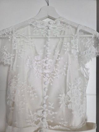 Vestido de Novia Blanco Encaje