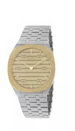 Reloj Gucci Oro y Plata