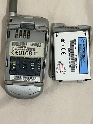 Motorola V50 Vintage Plata