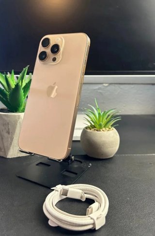 Iphone 16 Pro Max Dorado 256GB como nuevo!!