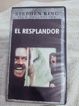 VHS El Resplandor Stephen King Colección