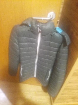 Anorak Z-DESIGN Mujer Talla M Negro/Turquesa