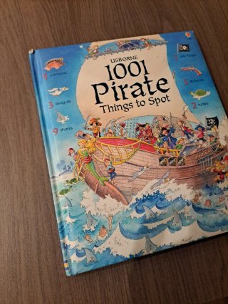 3 libros en ingles de "1001 things to spot"