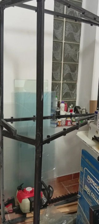 Somier metálico y de cristal