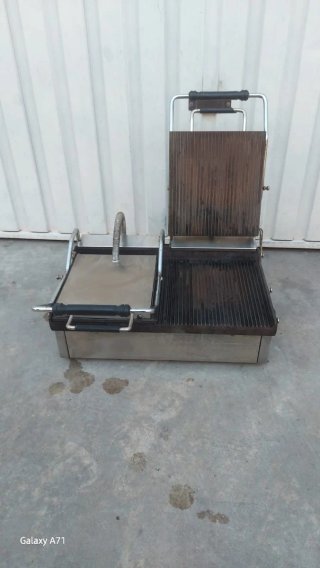 Plancha Grill Industrial Doble