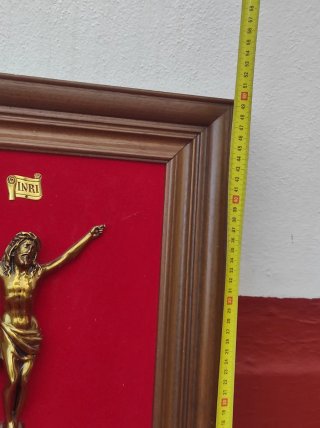 Cuadro Cristo Crucificado Antiguo