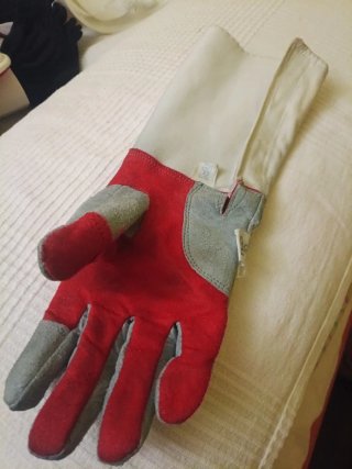 Guantes esgrima infantil Talla 6.5