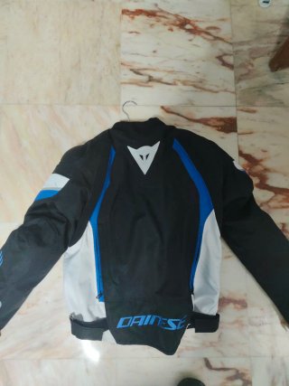 Chaqueta Dainese Negra y Azul Talla 52