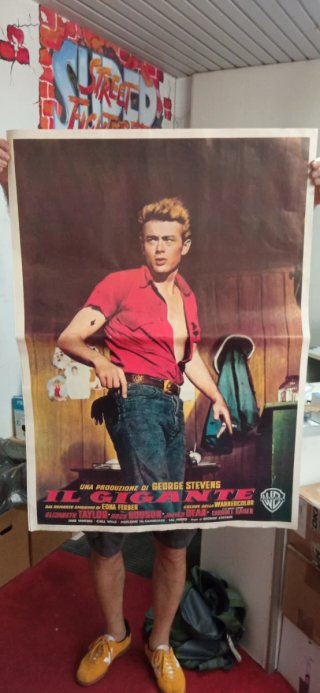 Manifesto film Il Gigante James Dean
