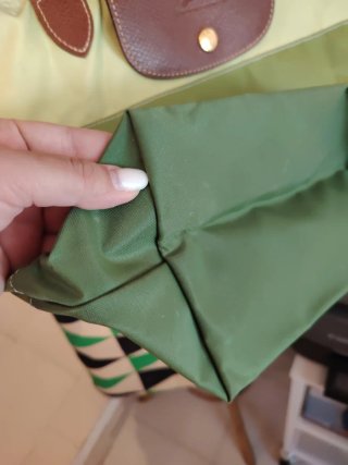 Borsa Longchamp M verde limited edition