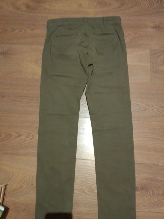 Pantalones Zara Verde Oliva