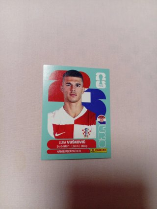 Carta Panini Luka Vušković Mundial