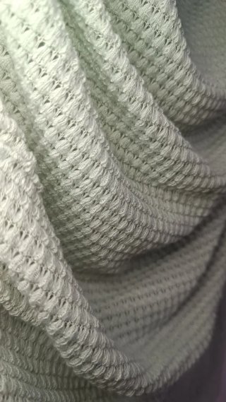 Vestido verde tejido