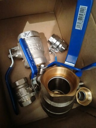 Válvulas de bola latón precio dependiendo valvula