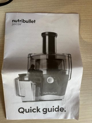 Extractor de zumos cold press nutribullet Juicer