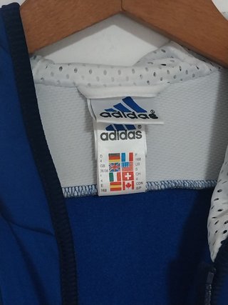 Chaqueta chándal con capucha Adidas Vintage, S