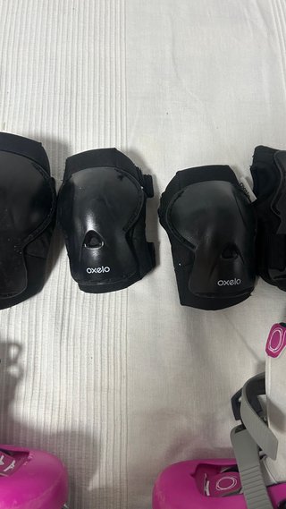 Patines Oxelo Niña Talla 26-29 + Protecciones