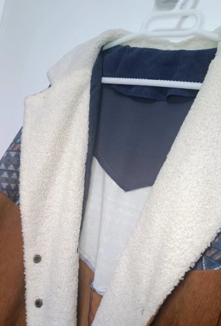 Chaqueta vintage de pana Oversize