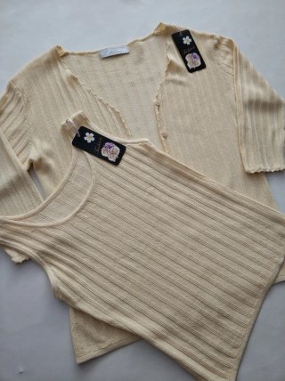 Conjunto de Verano de Jersey y Chaqueta