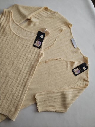Conjunto de Verano de Jersey y Chaqueta
