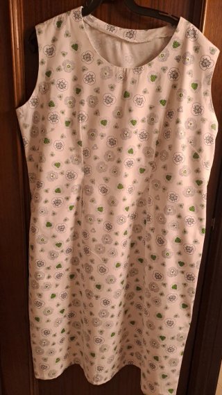 Vestido vintage estampado floral